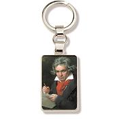 Keyring Beethoven(3 x 4,5 cm)