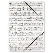 File with elastic band Strauss(A4)