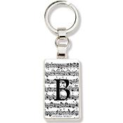Sleutelhanger Letter B (Wit)