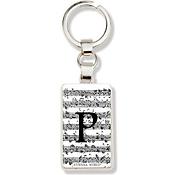 Sleutelhanger Letter P (Wit)