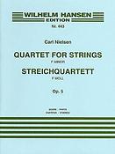 String Quartet In F Minor Op. 5