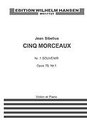 Siblius: Cinq Morceaux Nr. 1 Souvenir Op. 79