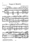 Siblius: Six Pieces Op. 79 No. 2 'Tempo Di Minuetto'