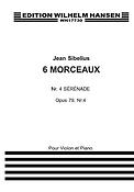 Siblius: Six Pieces Op. 79 No. 4 'Serenade'