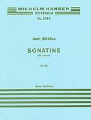 Siblius: Sonatina In E Major for Violin And Piano Op.80