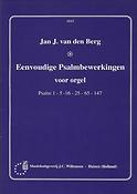 Jan J. van den Berg: Zes Eenvoudige Psalmbewerkingen 