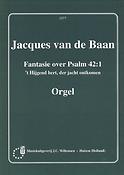 Jacques Baan: Fantasie Over Psalm 42/1 