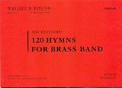 The Extended 120 Hymns for Brass Band - Timpani