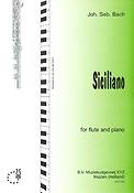 Bach: Siciliano from Sonata no 2 BWV 1031