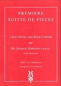 Hotteterre: Suite De Pieces 1 (Altblokfluit)