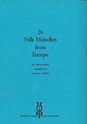 Collette: 26 Folk Melodies Europa (Altblokfluit)