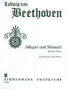 Beethoven: Allegro und Menuett