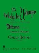 Boehme Oskar: 24 Melodic Exercises In All Keys Op 20