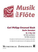 Carl Philipp Emanuel Bach: Sonaten(6) 2 D Wtq126