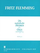 Fritz Flemming: 25 Melodische Studien 1