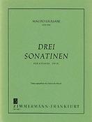 Mauro Giuliani: 3 Sonatinen Op.71