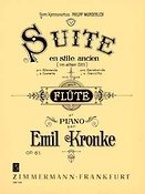 Emil Kronke: Suite Im Alten Still Op.81