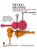 Niccolo Paganini: 12 Duetten 1 (1-6)