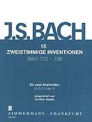 Bach: 15 Zweistimmige Inventionen  BWV 772-786