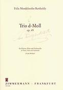 Mendelssohn: Trio d-Moll op. 49