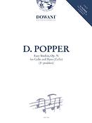 David Popper: Easy Studies For Cello and Piano op. 73