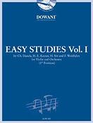 Easy Studies Vol. 1 for Violin and Orchestra