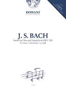 Johann Sebastian Bach: Sonata for Flute and Haprsichord BWV 1020 G Minor