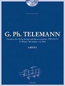 Telemann: Concerto for Viola, Strings and BC TWV 51: G 9 in G Major