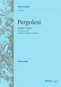 Pergolesi: Stabat Mater (Vocal Score)