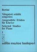 Bertini: Selected Studies for Piano 1