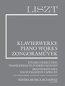 Liszt: Études d'exécution transcendante d'apres Paganini - Bravourstudien nach Paganinis Capricen and other works (Suppl.12)