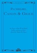 Canon & Gigue(fuer Three Violins & Keyboard (cello cont. ad lib.))