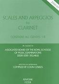 Scales and Arpeggios for Clarinet(Contains all Grades 1 - 8)