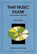 That Music Exam!(A guide to preparation of mind and body)