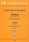 Suiten for Violoncello. for Viola übertragen(Heft 2)
