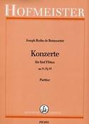 Konzerte op. 15, IV-VI / Part