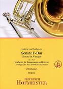 Beethoven: Sonate F-Dur (Nach der Sonate fuer Horn und Klavier, op. 17)