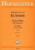 Kummer: Sechs Duos Fuer Violoncelli Op. 156 Heft 2