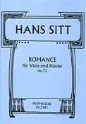 Hans Sitt: Romance, op. 72