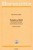 Jean-Xavier LefÞvre: Sonate g-Moll