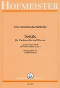 Felix Mendelssohn Bartholdy: Sonate f-Moll, op. 4