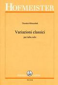 Theodor Hlouschek: Variazioni classici per tuba Solo