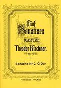 Theodor Kirchner: Fünf Sonatinen, op. 70(Sonatine Nr. 2, G-Dur)