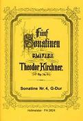 Theodor Kirchner: Fünf Sonatinen, op. 70(Sonatine Nr. 4, G-Dur)