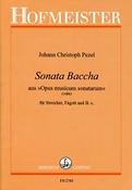 Johann Christian Pezel: Sonata Baccha aus opus Musicum Sonatarum