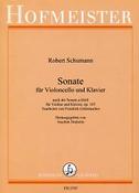 Robert Schumann: Sonate for Violoncello und Klavier.(Nach der Sonate for Violine und Klavier, op. 105)