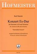 Karl Stamitz: Konzert fuer Klarinette und Orchester Es-Dur(Darmstädter Konzert)