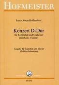 Franz Anton Hoffmeister: Konzert Nr. 1 für Double Bass und Orchester(mit SoloVioline)
