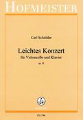 Carl Schröder: Leichtes Konzert, op. 55([ohne Daumenaufsatz])