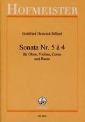 Gottfried Heinrich Stölzel: Sonate Nr. 5 Ó 4